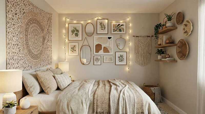 Cheap Bedroom Wall Décor Ideas: 15 Affordable Options