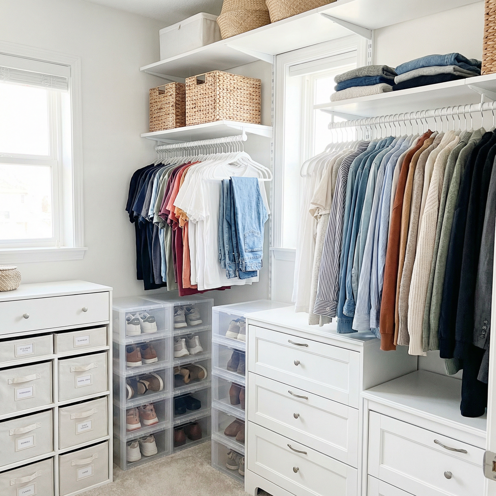 Closet Makeover on $200 Budget