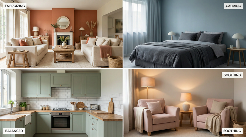 Color psychology in decorating