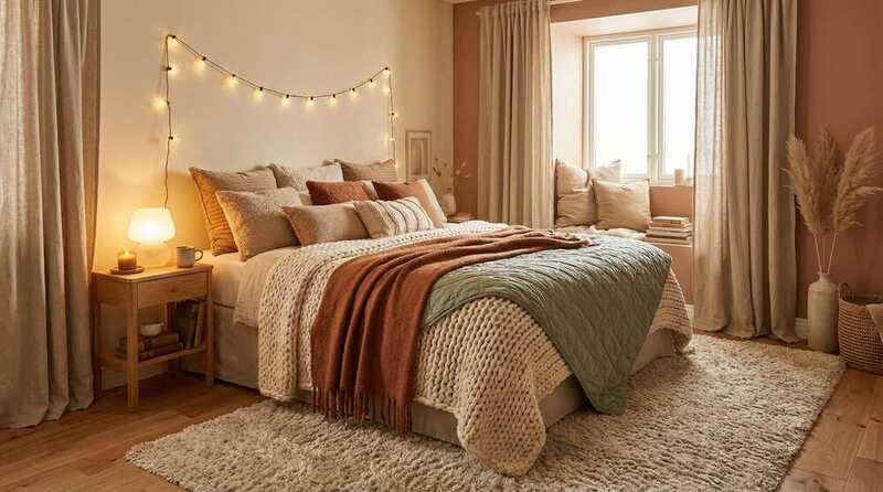 Cozy Bedroom on a Budget