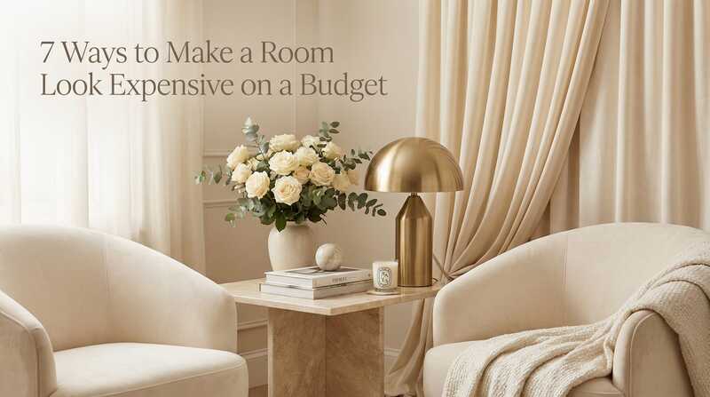 7 Ways to Make a Room Look Expensive on a Budget