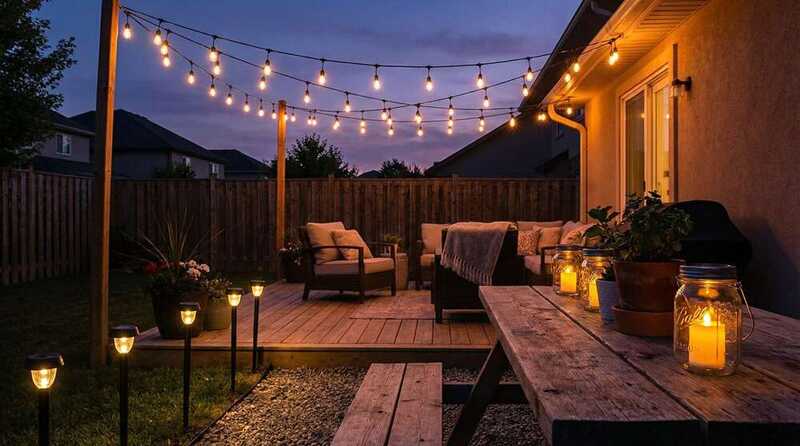 Outdoor Lighting Ideas Under $50