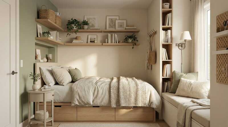 Budget Bedroom Ideas for Small Rooms: 15 Space-Saving Solutions