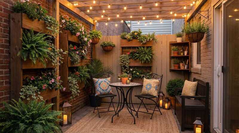 Small Patio Decorating Ideas on a Budget: 15 Space-Saving Solutions